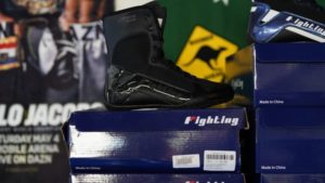 Fighting S2 GEL Superior Boxing Shoes - Black (Size 11)