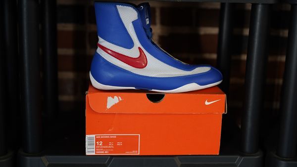 Nike Machomai - Blue/White/Red (Size 12)
