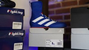 Adidas Box Hog 3 - Blue (Size 6)